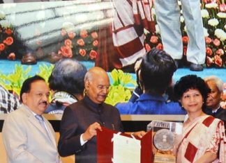 National Award for Outstanding Effort in Science & Technology Communication awarded to Dr Uma Kumar,AIIMS