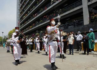 COVID-19:Armed forces felicitated corona warriors of Sir Ganga Ram Hospital