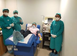 Tabrez Delhi’s first plasma donor; whose donation has led to a trial of plasma therapy in the capital.