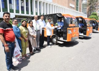To Empower Mother & Child Block AIIMS allocated underutilized Electric Vehicles