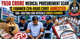 ACB Tightens Noose in 650-Crore Medical Procurement Scam; Former CPA Chief Arrested, Over 100 Doctors Under Scanner