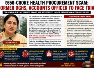 650-Crore Health Procurement Scam: Former DGHS, Accounts Officer to Face Corruption Trial as Delhi CM Expands Probe