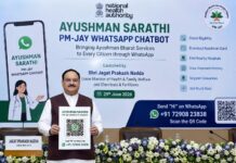 JP Nadda Launches ‘Ayushman Sarathi’ WhatsApp Chatbot to Simplify Access to PM-JAY Services