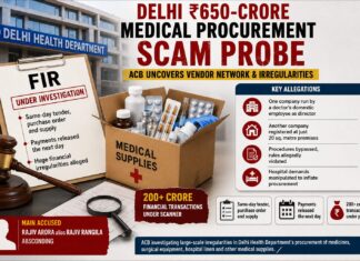 Delhi Medical Procurement Scam: ACB Alleges Shell Vendor Network, Same-Day Tender and Supply in 650-Crore Probe CPA Scam