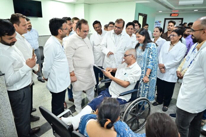 dedicated Senior Citizens' OPD (Geriatric Clinic) at Indira Gandhi Hospital, Dwarka Dedicated Senior Citizens' OPD (Geriatric Clinic) at Indira Gandhi Hospital, Dwarka