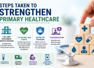 Centre Strengthens Primary Healthcare Network Across India with Expanded Ayushman Bharat and NCD Services : Govt. India expands primary healthcare services