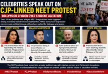 Celebrities Weigh In on CJP-Linked NEET Protest, Call for Peace and Responsibility CJP-linked NEET protests