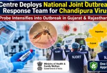 Centre Deploys National Joint Outbreak Response Team to Tackle Chandipura Virus Outbreak in Gujarat and Rajasthan Chandipura Virus (CHPV) outbreak