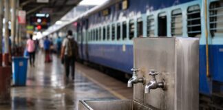 E. coli Found in Water Coolers at 8 Indian Railway Stations: Zone-Wise Details and Public Health Concerns E. coli bacteria was detected in water-cooler samples at eight railway stations.