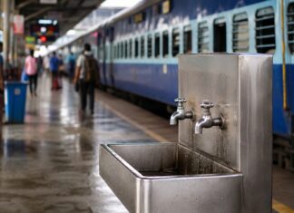 E. coli Found in Water Coolers at 8 Indian Railway Stations: Zone-Wise Details and Public Health Concerns E. coli bacteria was detected in water-cooler samples at eight railway stations.