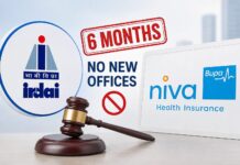 IRDAI Restricts Niva Bupa Health Insurance From Opening New Offices for Six Months Niva Bupa Health Insurance can not open new places of business for six months