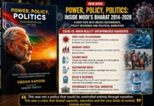 Vikram Kapoor’s ‘Power, Policy, Politics: Inside Modi’s Bharat 2014–2026’ Examines COVID-19, Migrant Crisis and India’s Second Wave Power, Policy, Politics: Inside Modi’s Bharat 2014–2026: Vikram Kapoor’s New Book Examines How COVID-19 Tested Governance, Policy and Political Narratives