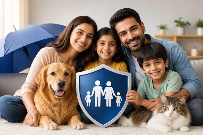 Family Health Cover That Also Insures Dogs and Cats