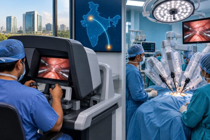 Dr Anup Kumar of Safdarjung Hospital Performs Remote Robotic Surgery on Woman 1,600 Km Away