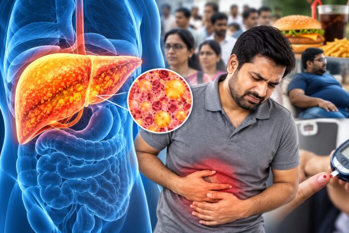Indian Adults Affected by Fatty Liver Indian Adults Affected by Fatty Liver